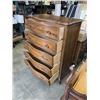 Image 3 : FRENCH PROVINCIAL 5 DRAWER HIGHBOY DRESSER