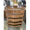 Image 5 : FRENCH PROVINCIAL 5 DRAWER HIGHBOY DRESSER