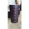 Image 1 : MODERN 6 DRAWER HIGHBOY DRESSER WITH GLASS TOP