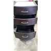 Image 2 : MODERN 6 DRAWER HIGHBOY DRESSER WITH GLASS TOP