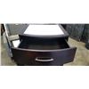 Image 3 : MODERN 6 DRAWER HIGHBOY DRESSER WITH GLASS TOP
