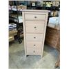 Image 1 : IKEA GREY 5 DRAWER HIGHBOY
