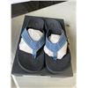Image 1 : NEW OLUKAI ULELE SIZE 12 MENS SANDLES. BLUE FOG/ LAVA ROCK COLOR