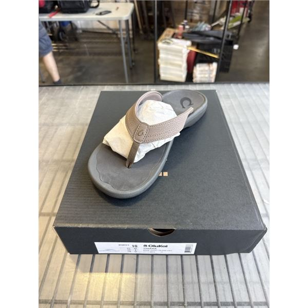 NEW OLUKAI "OHANA SIZE10 WOMENS SANDLES - WARM TAUPE