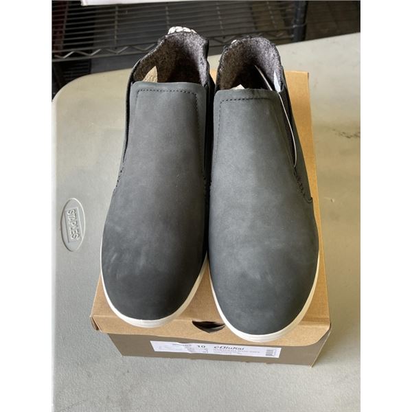 NEW OLUKAI AWAI'LOA MANU HOPE SIZE 10 WOMANS SHOES. LAVA ROCK/OFF WHITE COLOR