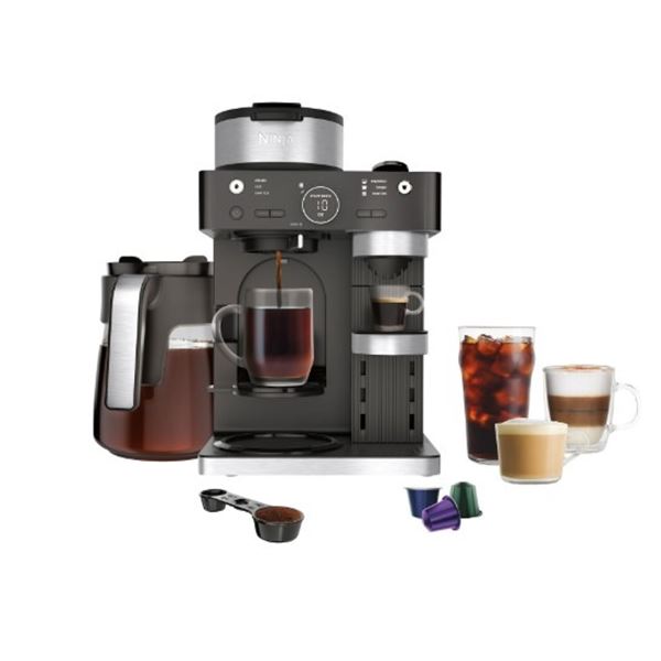 NINJA ESPRESSO & COFFEE BARISTA SYSTEM - TESTED WORKING, RETAIL $329