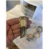 Image 7 : PLASTIC ORGANIZER W/ ESTATE JEWELRY AND WATCHES