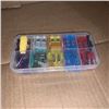 Image 2 : NEW 100 PIECE ELECTRICAL FUSE KIT