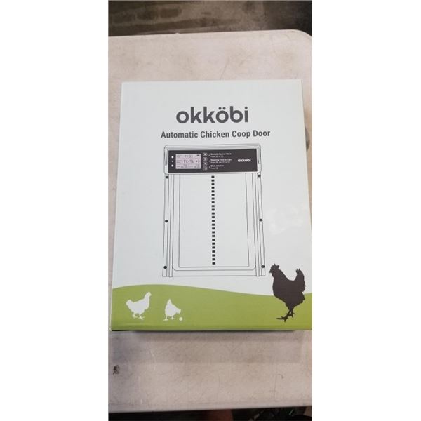 OKKOBI AUTOMATIC CHICKEN COOP DOOR