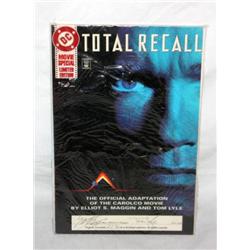Signed and Numbered Total Recall Comic w/ COA