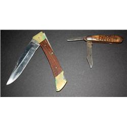 Lot of 2 Vintage Pocket Knives