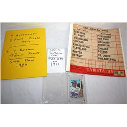 Lot of Autographed & Collectible Cards