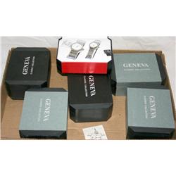 6 Sets of Geneva Watches- TIMES THE MONEY