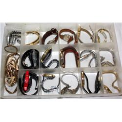 Lot of 16 Watches and 1 Necklace