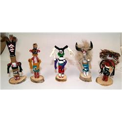 Kachina Dolls Hand Made & Sign Navajo