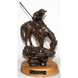 "Trails End" Statue by Dee Jorgenson