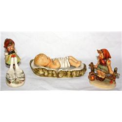 Lot of 3 Hummel Figurines
