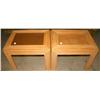 Image 1 : Set of 2 End Tables 1 is Missing the Glass