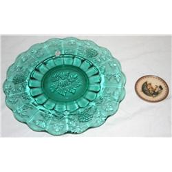 Fenton & Mini Hummel Plate