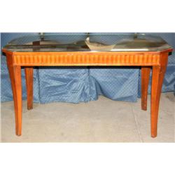 Glass Top Dining Table