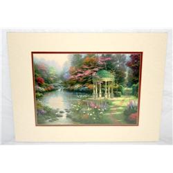 Thomas Kinkade Print w/ COA on Back
