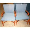 Image 1 : 2 Matching Blue Chairs