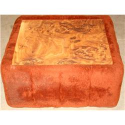 Coffee Table with Padded Side