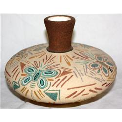 Signed Pottery Vase
