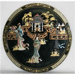 Asian Wall Hanging w/ Mother of Pearl