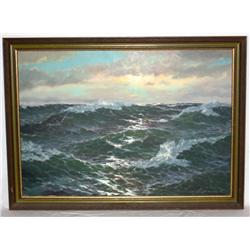 Framed Oil on Canvas