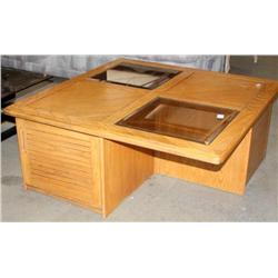 Coffee Table with Cabinets