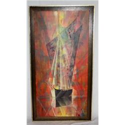 Framed Oil on Canvas