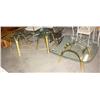 Image 1 : 3 Glass Top Tables