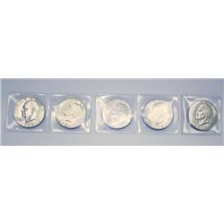 Uncirculated "ike" Dollars 4-1972, 1-1978