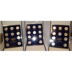 Statehood Quarter Sets w/Display Boxes