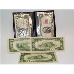 Old Currency with Display Folder