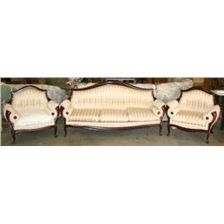 Set of Sofa and 2 Chairs