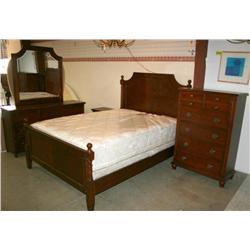 4 Pc. Bedroom Set with Bed