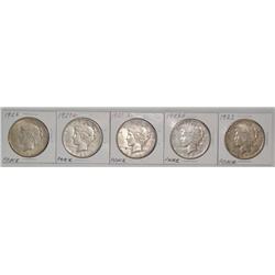 Choice Peace Dollars