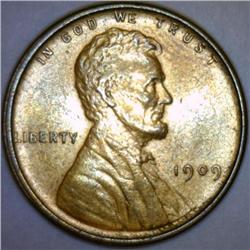 1909 VDB Lincoln Cent Brilliant Red Uncirculated D