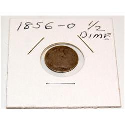 1856 O Silver 1/2 Dime