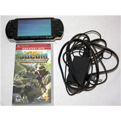 Sony PSP Player, Charger and Game