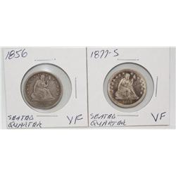 Very Fine Seated Quarter