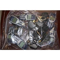 Lot of Nokia Cell Phones & Chargers