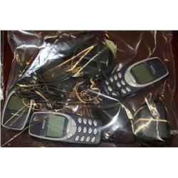 Lot of Nokia Cell Phones & Chargers