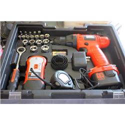 Black & Decker Cordless Drill & Tool  Set