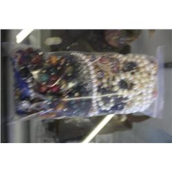 Bag Lot of Misc Costume Jewelry