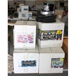 3 Boxes of New Years Hats & More