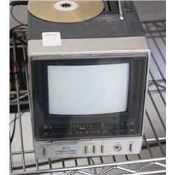 Small 7" Portable TV/ AM/FM Radio