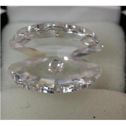 Crystal Oyster With Pearl